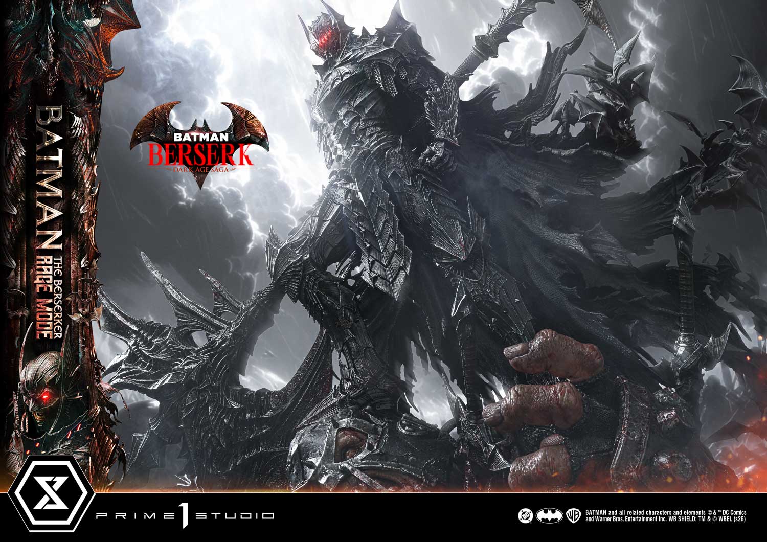 Batman: The Berserker Rage Mode DX Bonus Version Statue By Prime 1 studio