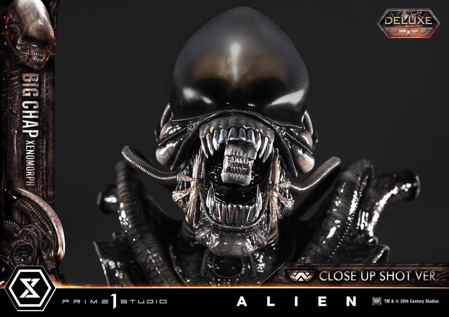 Alien (Film) Big Chap Xenomorph Close Up Shot ver. Deluxe Bonus By Prime1 Studio