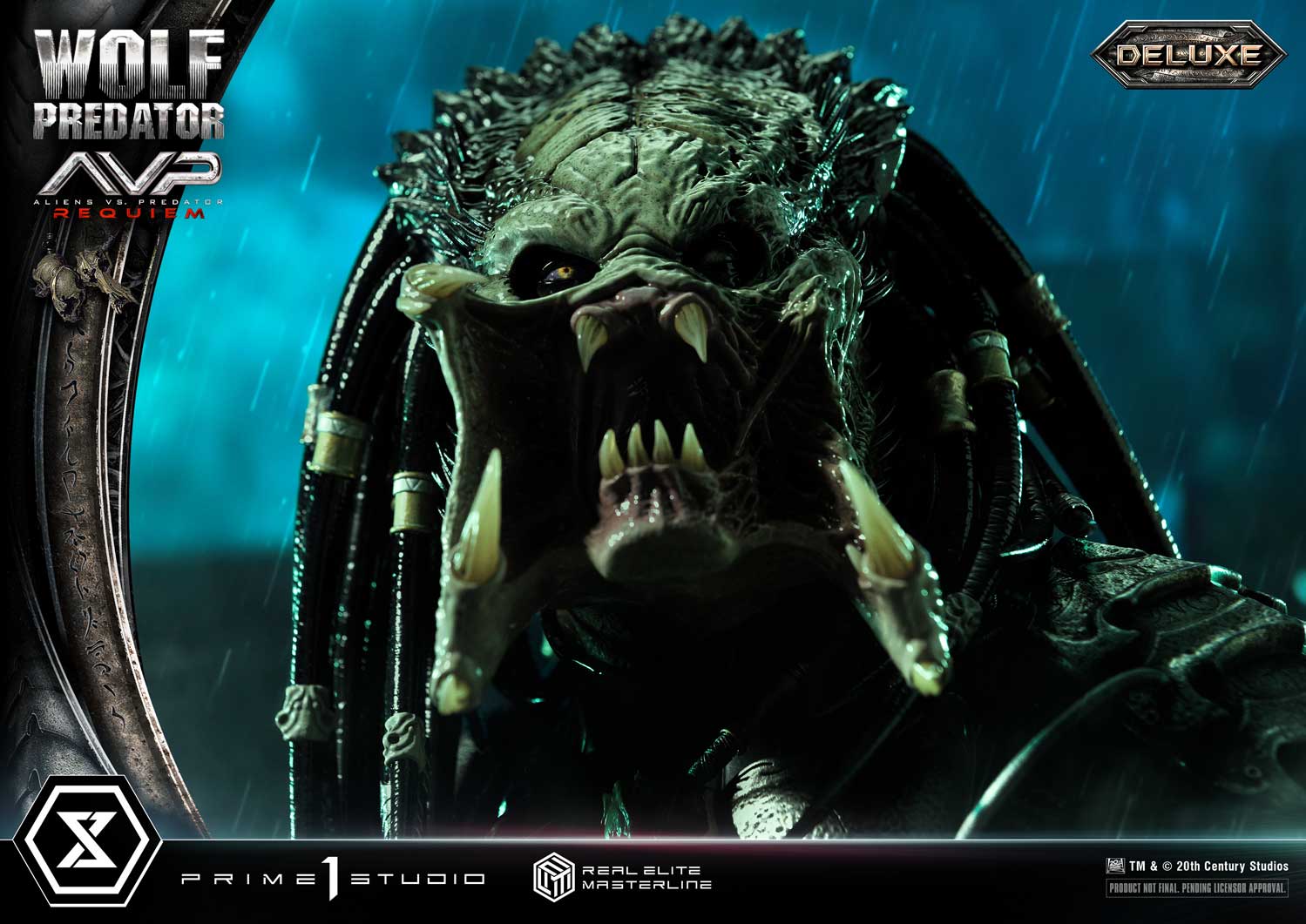 Wolf Predator (Aliens vs. Predator: Requiem) DX Bonus Version 1/3 Statue By Prime 1 Studio