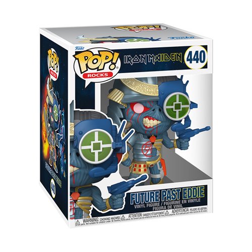 Iron Maiden Future Past Eddie Super 6 3/4-Inch By Funko Pop!