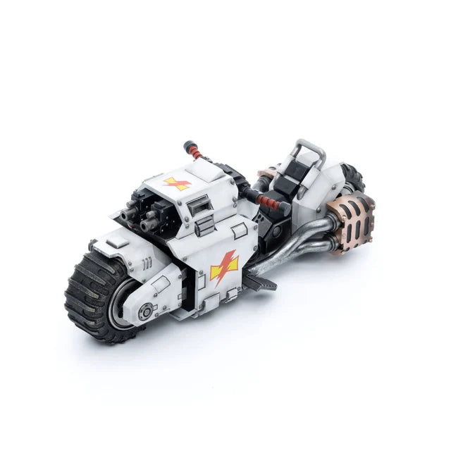 JoyToy Warhammer 40k White Scars Raider Pattern Combat Bike 1:18 Scale