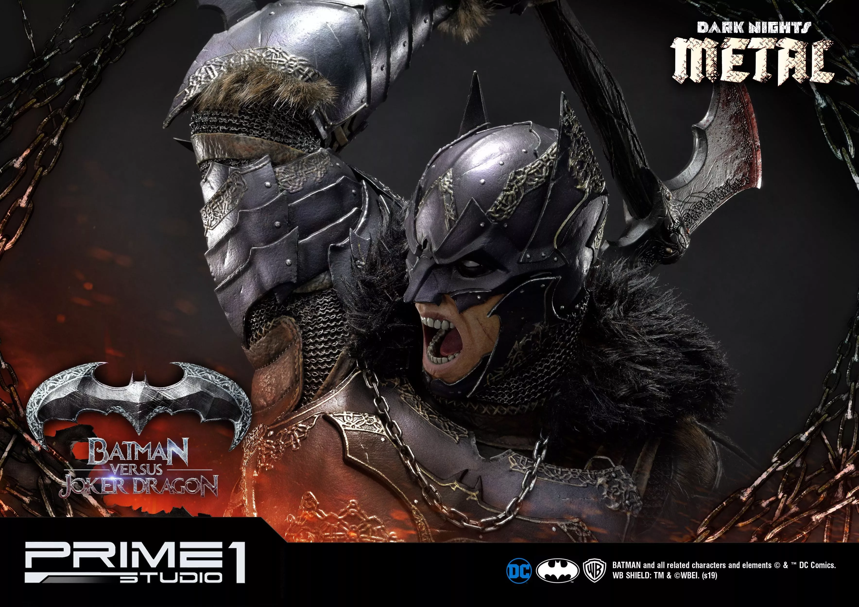 Batman VS Joker Dragon DX Statue by Prime 1 Studio