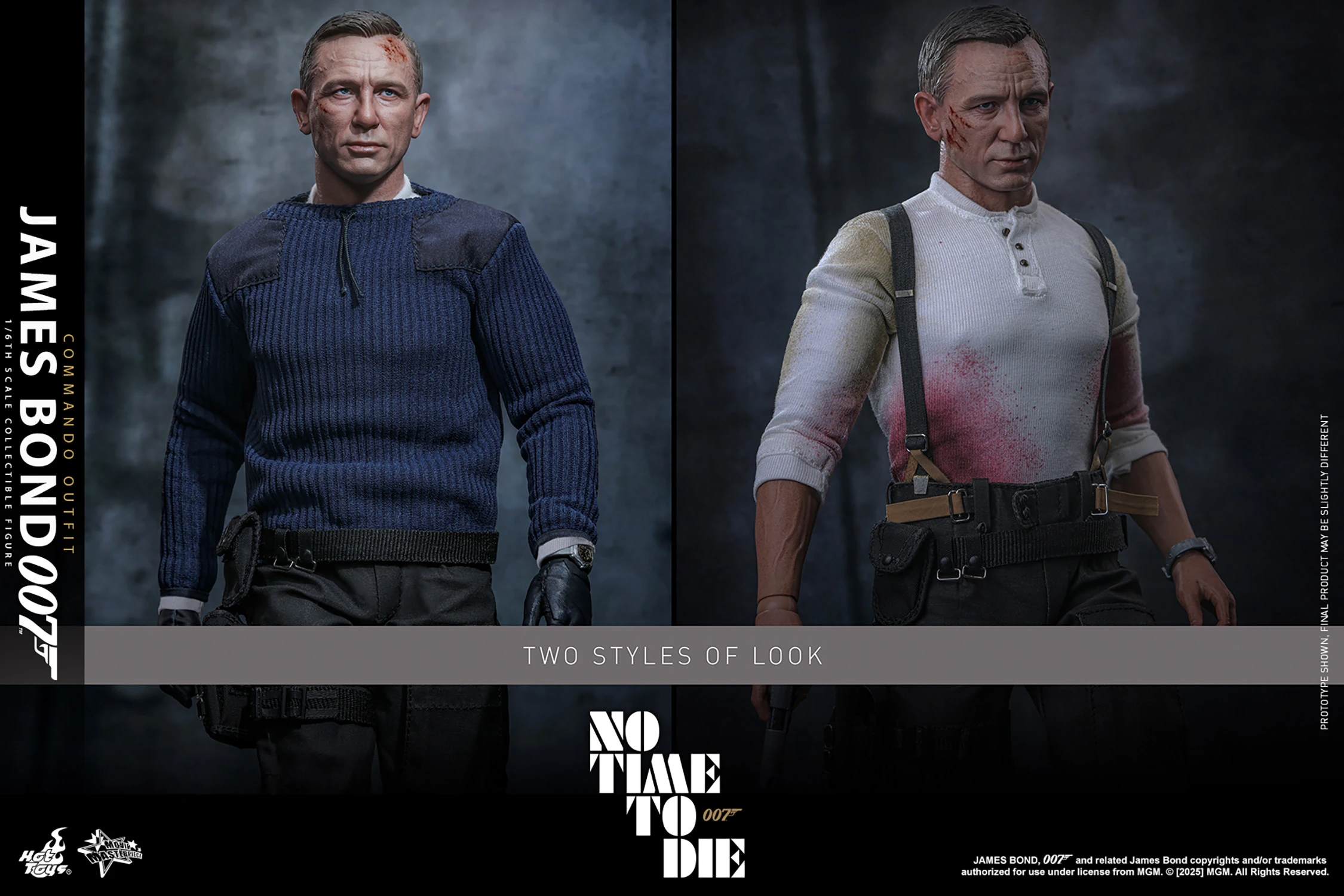 James Bond (Commando Outfit) Sixth Scale Figure by Hot Toys