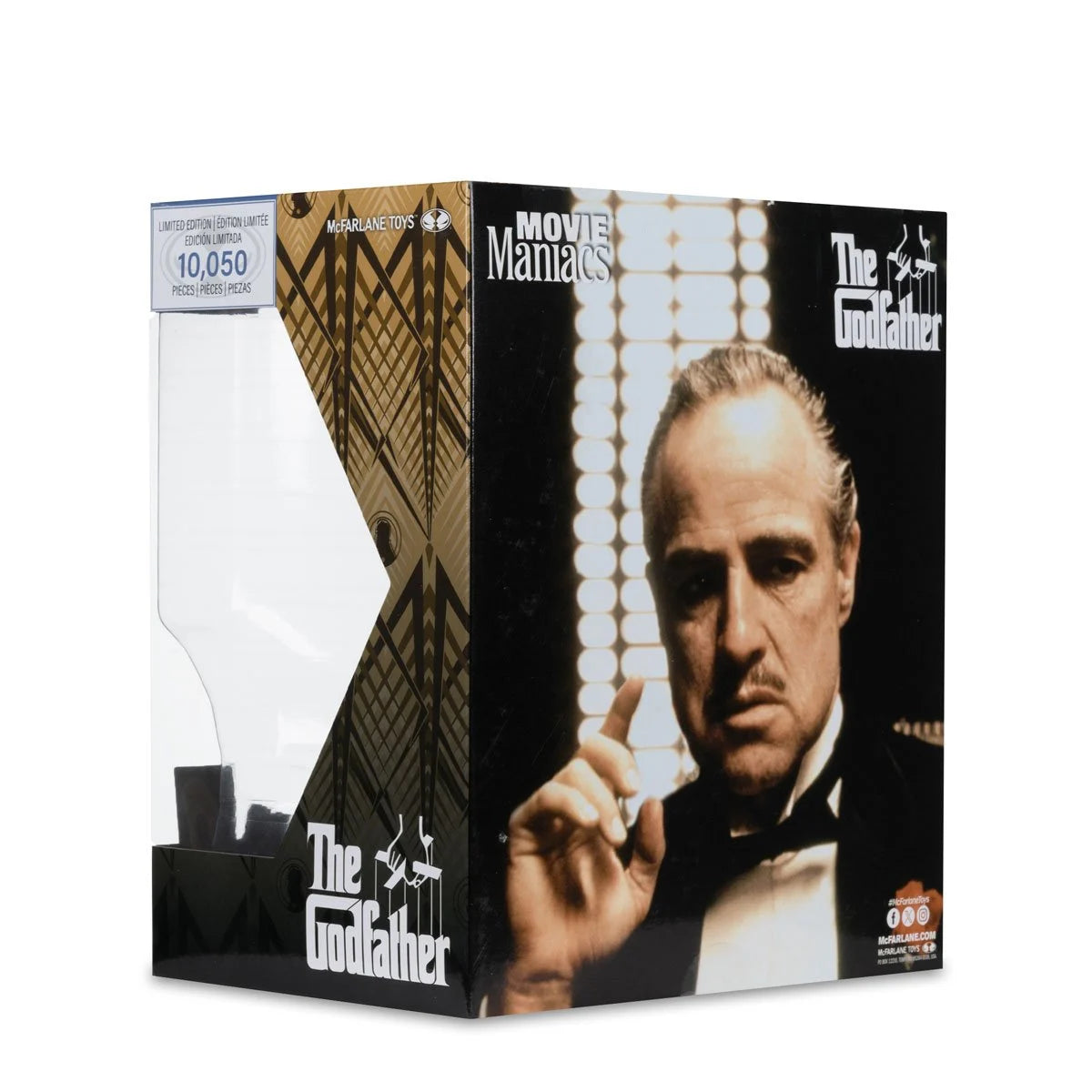 Movie Maniacs The Godfather Don Corleone Posed Figure