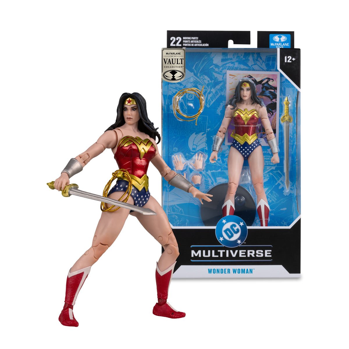 DC Multiverse McFarlane Vault Collection Wave 1 Wonder Woman Classic Action Figure