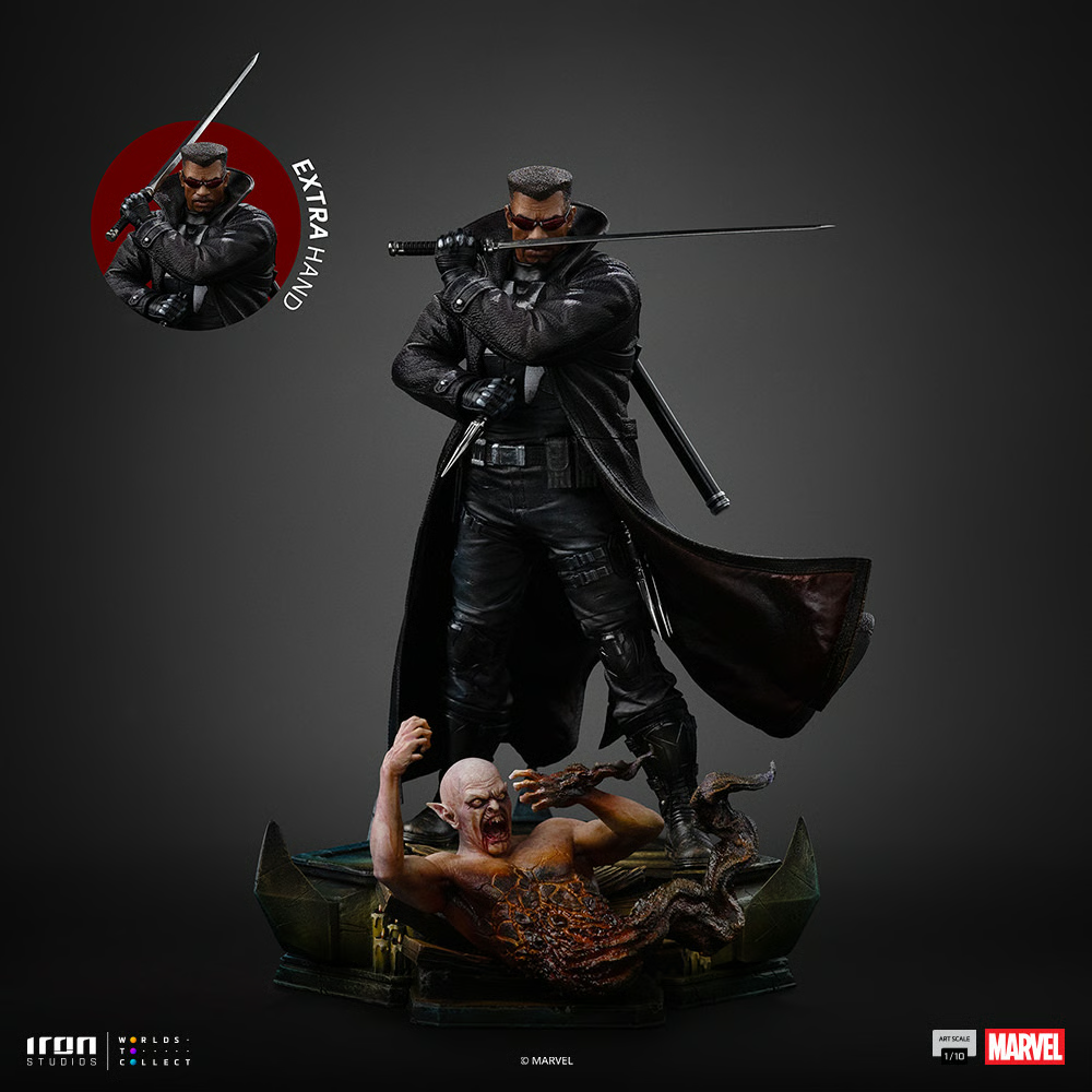 Marvel Comics Blade Statue by Iron Studios