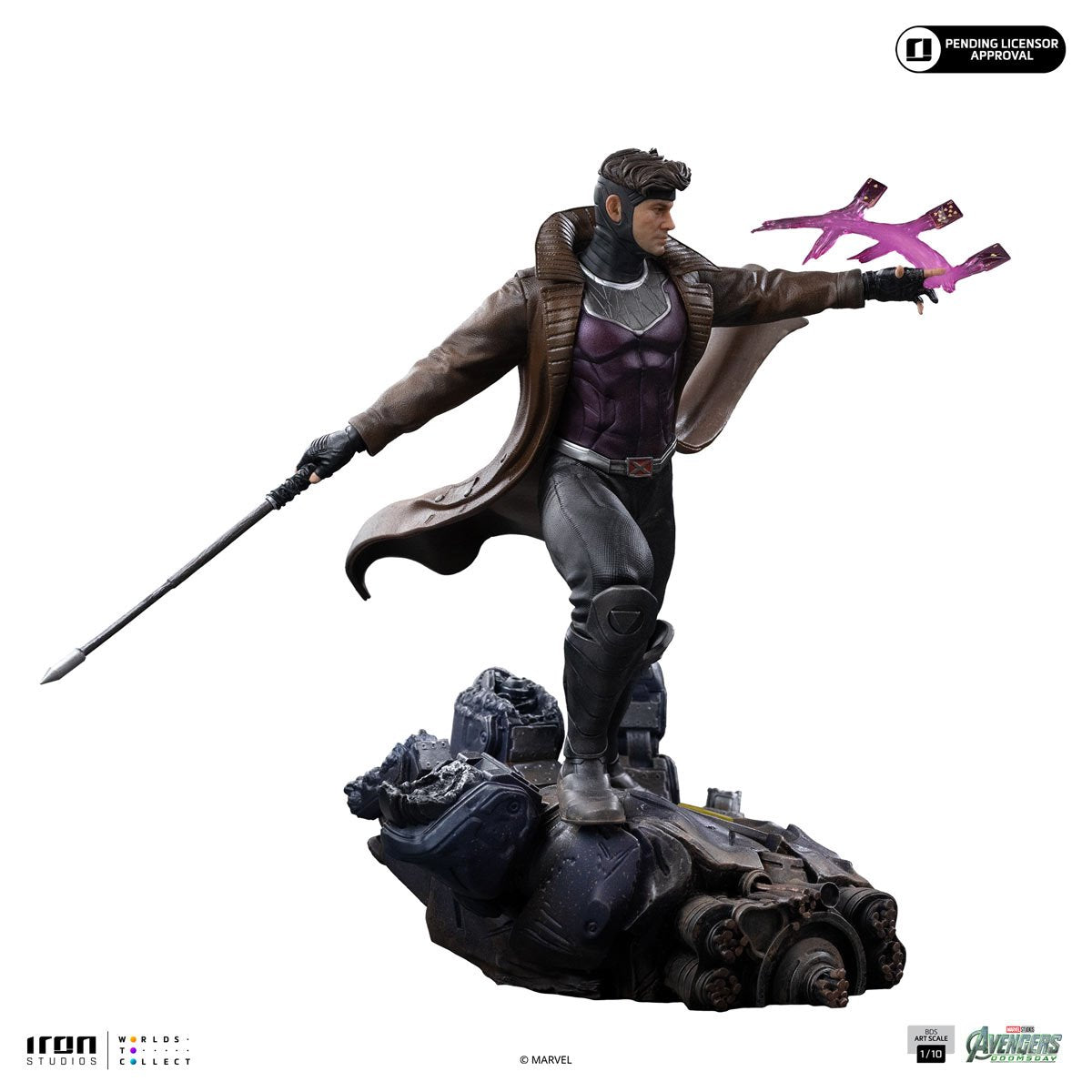 Avengers: Doomsday Gambit Battle Diorama Series Art Scale 1:10 Statue By Iron Studio