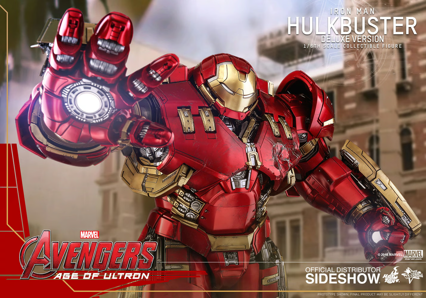 Hulkbuster Deluxe Figure by Hot Toys