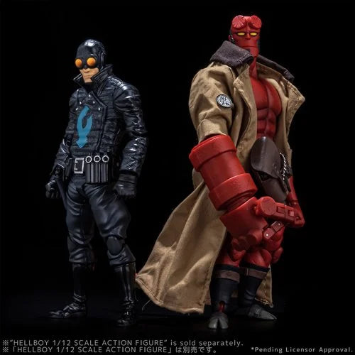 Hellboy Lobster Johnson 1:12 Scale Action Figure