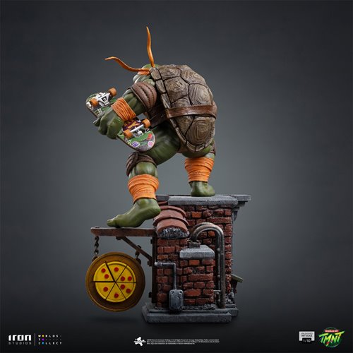 Teenage Mutant Ninja Turtles Michelangelo Unleashed By Iron Studios
