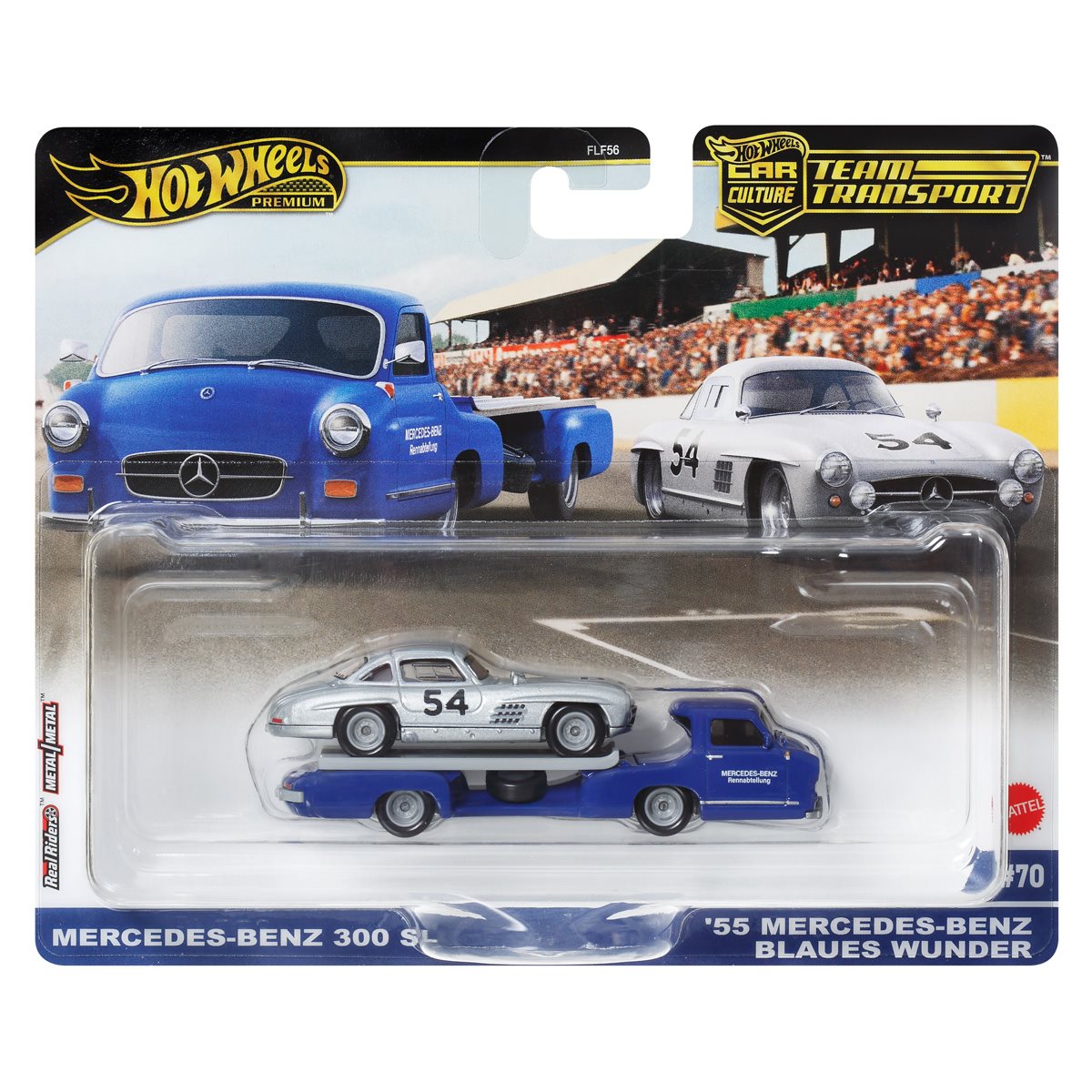 Hot Wheels Premium Car Culture Team Transport Set 70 Mercedes Benz hot-wheels-premium-car-culture-team-transport-set-70-mercedes-benz