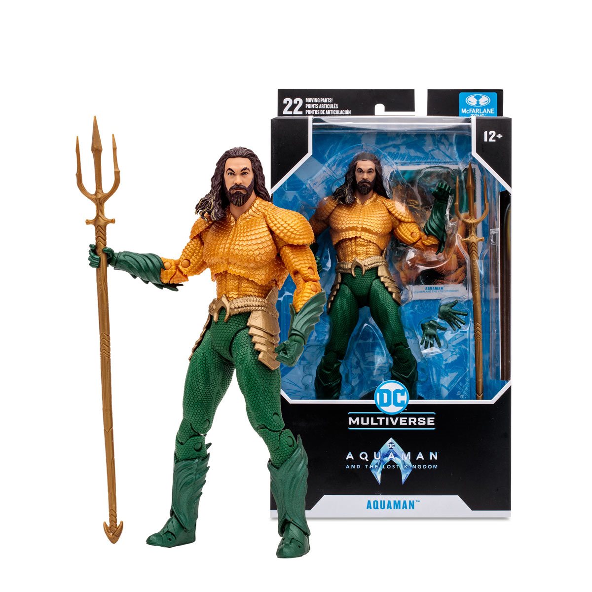 Aquaman and the Lost Kingdom Movie Aquaman Figure By Mcfarlane