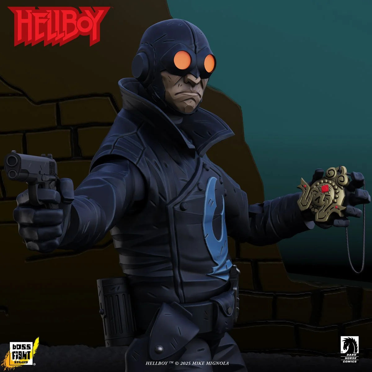Hellboy Lobster Johnson The Iron Prometheus Action Figure