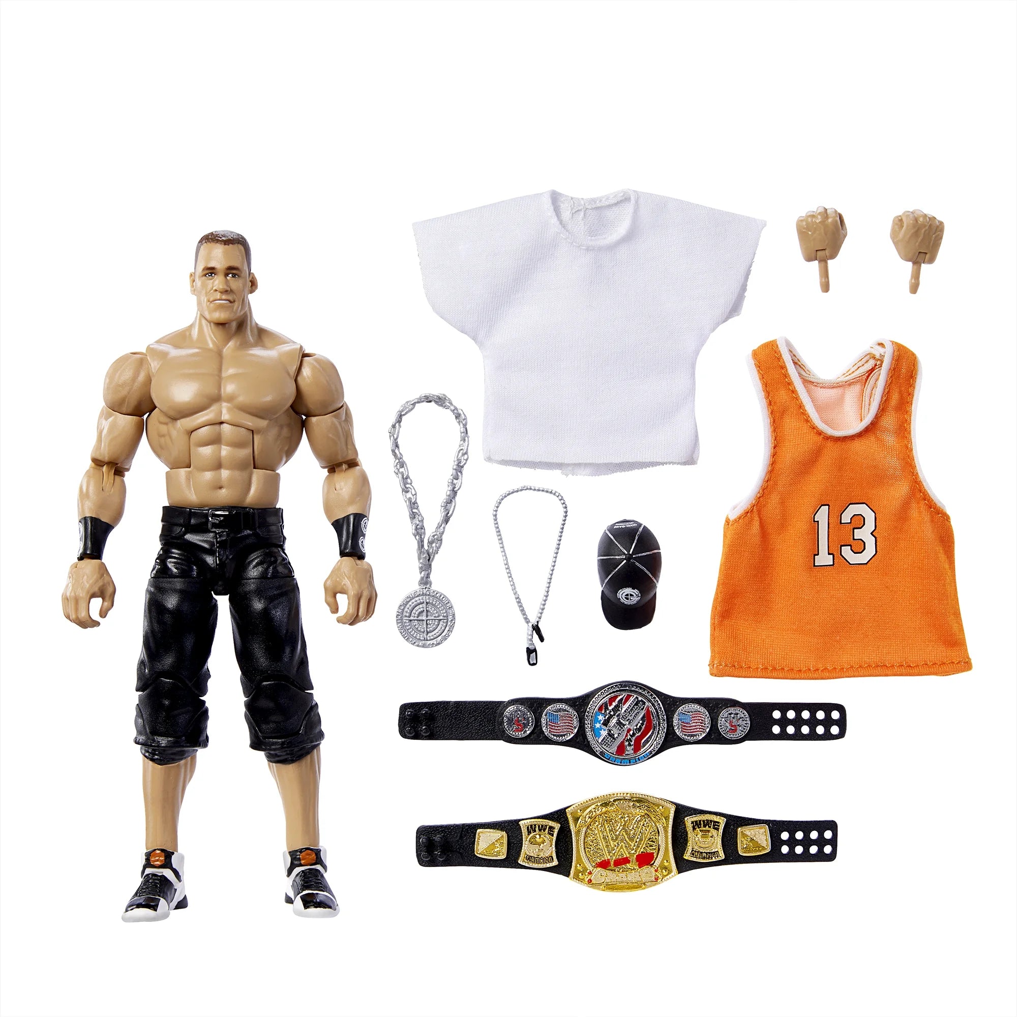 John Cena (2 Spinner Belts) WWE From the Vault Exclusive Action Figure
