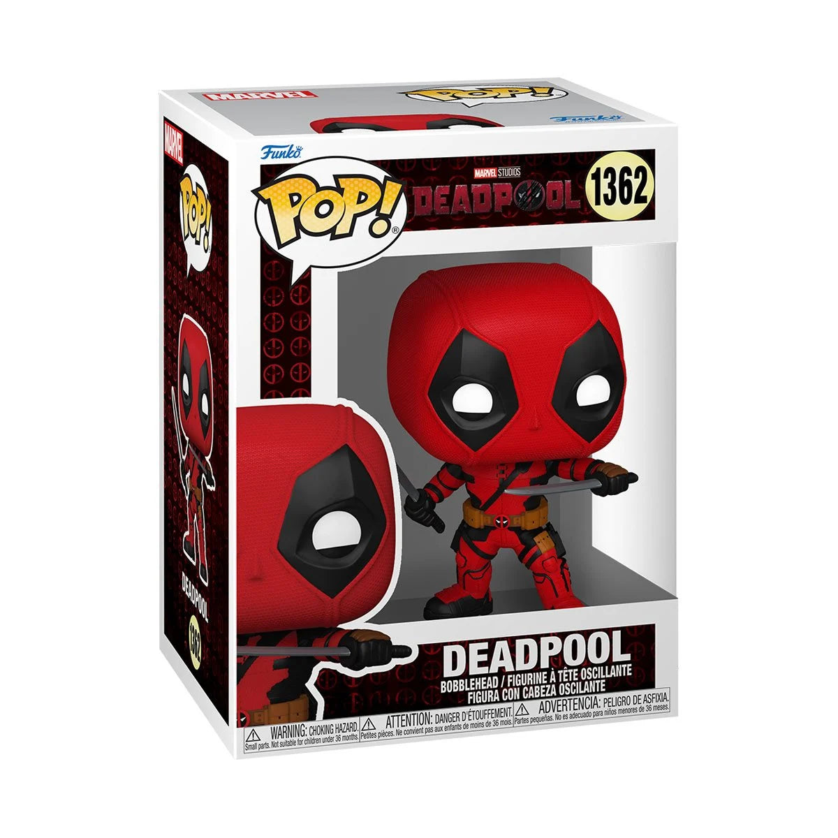 Deadpool & Wolverine Deadpool with Swords Funko Pop!