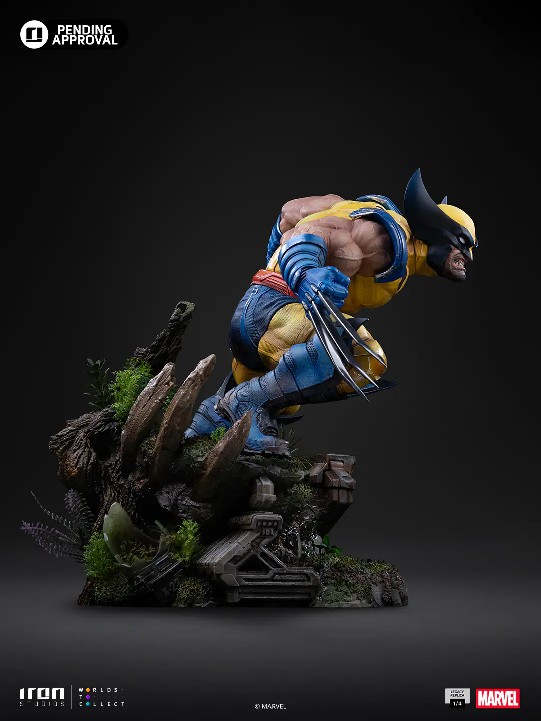 Marvel Comics Wolverine Legacy Replica Statue by Iron Studios