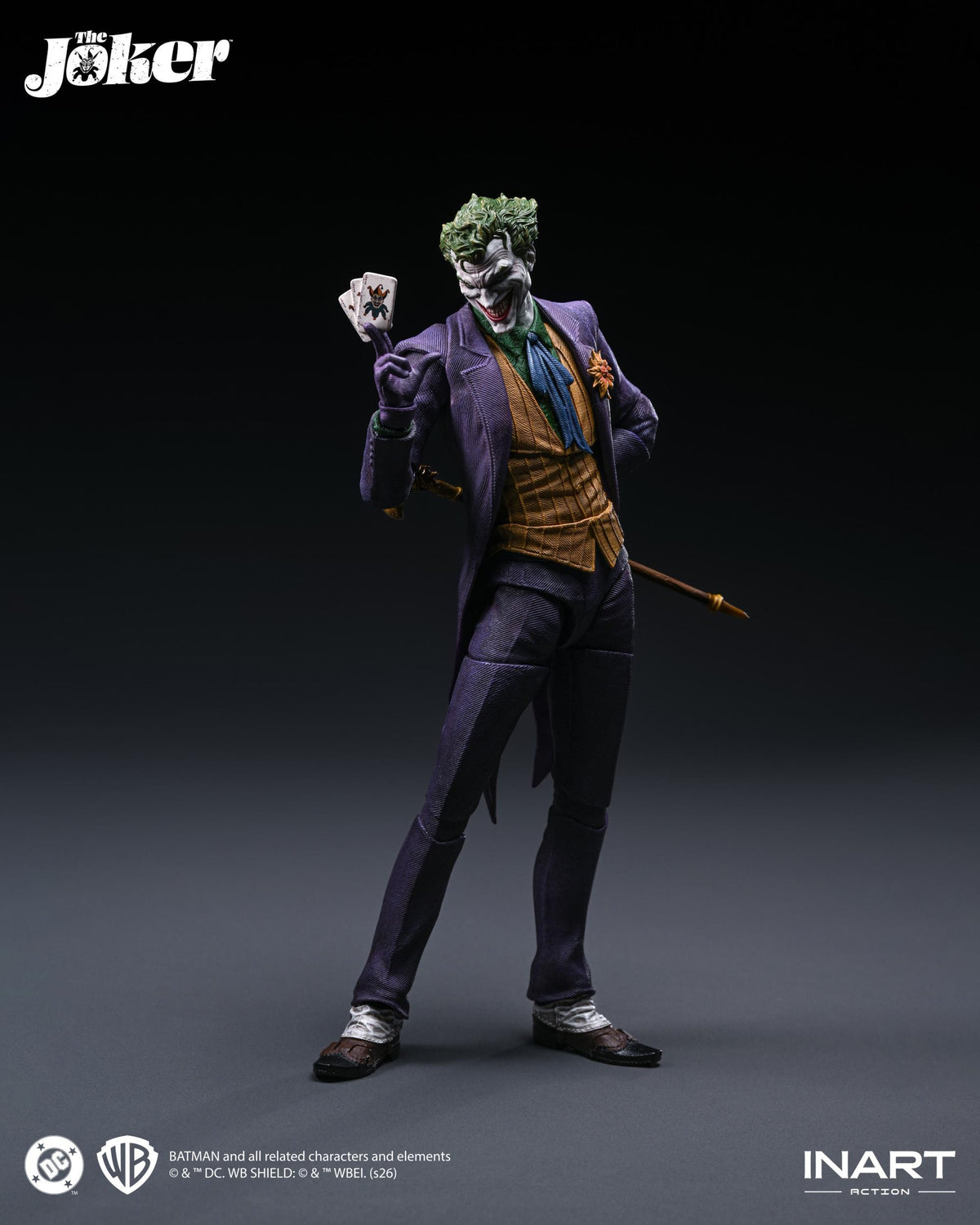 The Joker 1/12 Collectible Figure by Inart Action