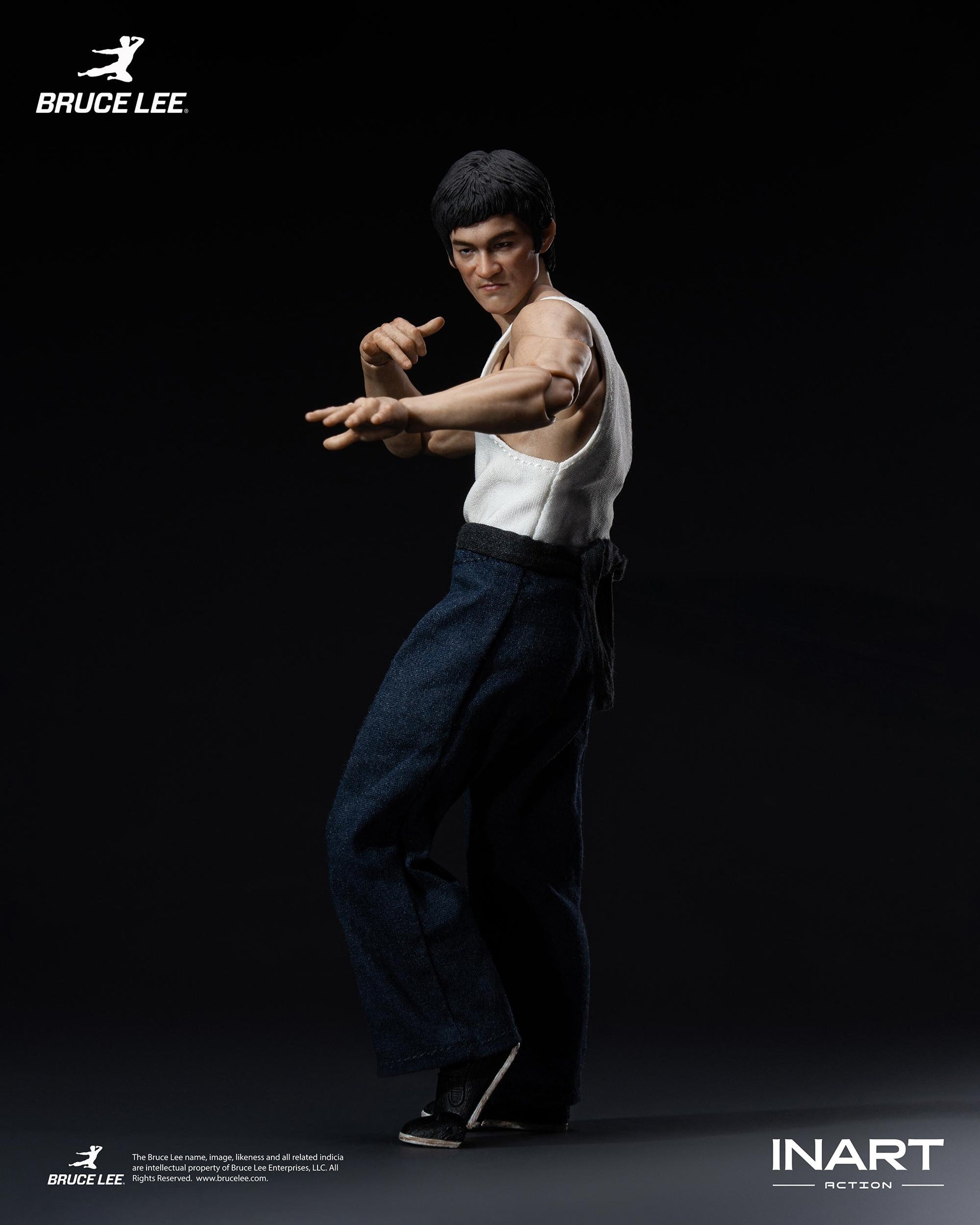 Bruce Lee (Kungfu Outfit) 1/12 Action Figure by INART Action