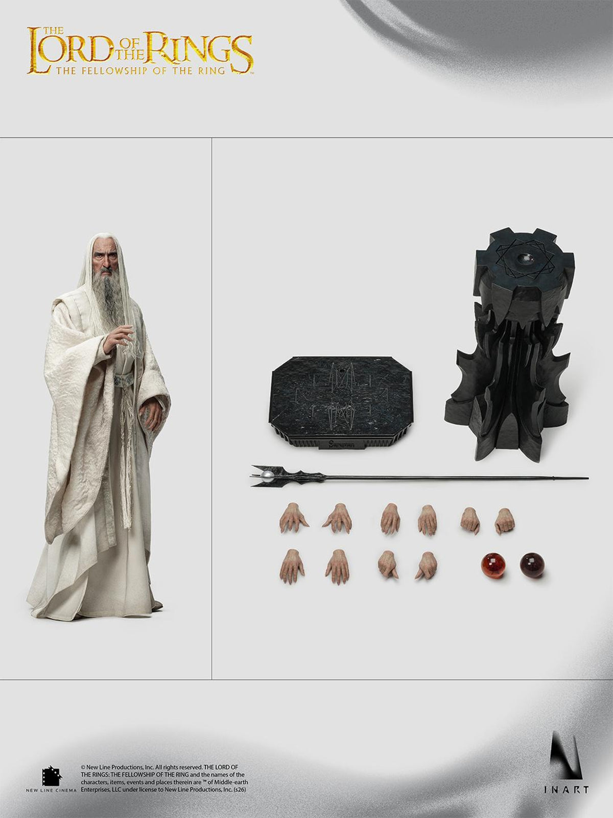The Lord of the Rings: The Fellowship of the Ring — Saruman 1/6 Figure by INART