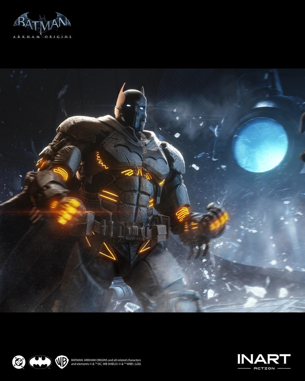 Batman: Arkham Origins - Batman (XE Suit) 1/12 Scale Figure by Inart Action