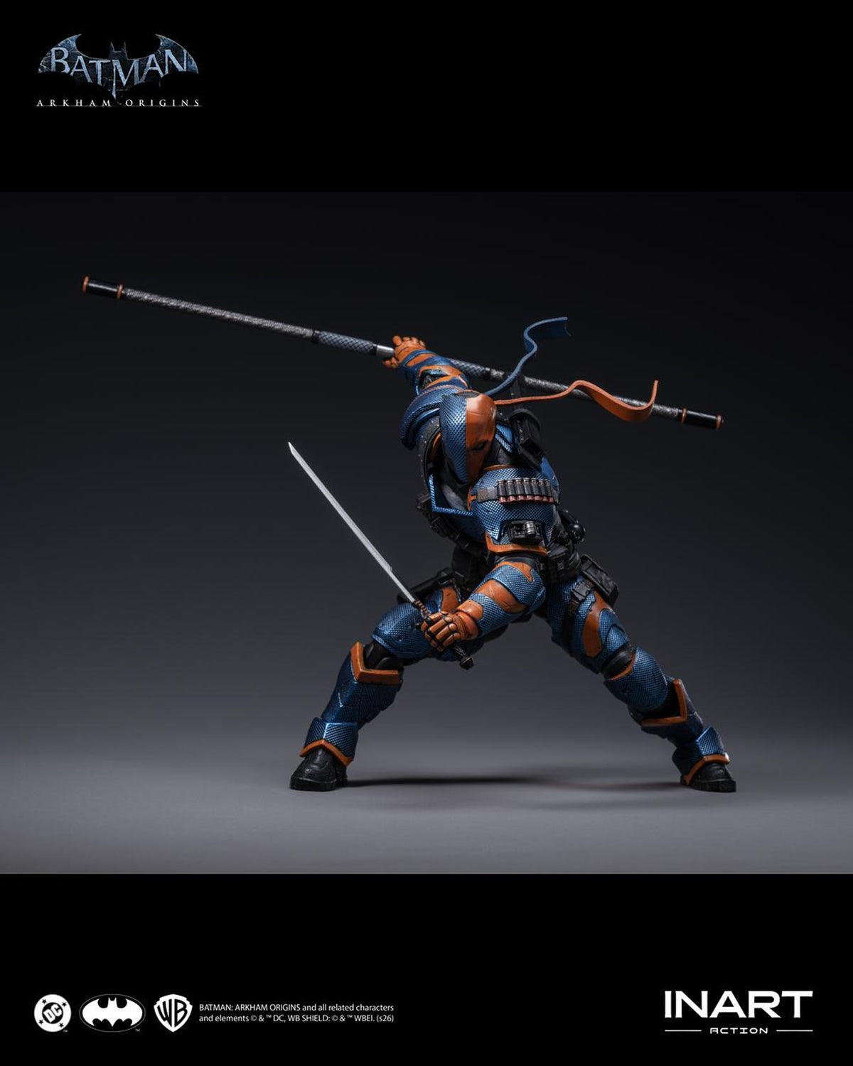 Batman: Arkham Origins Deathstroke 1/12 Scale Figure by Inart Action