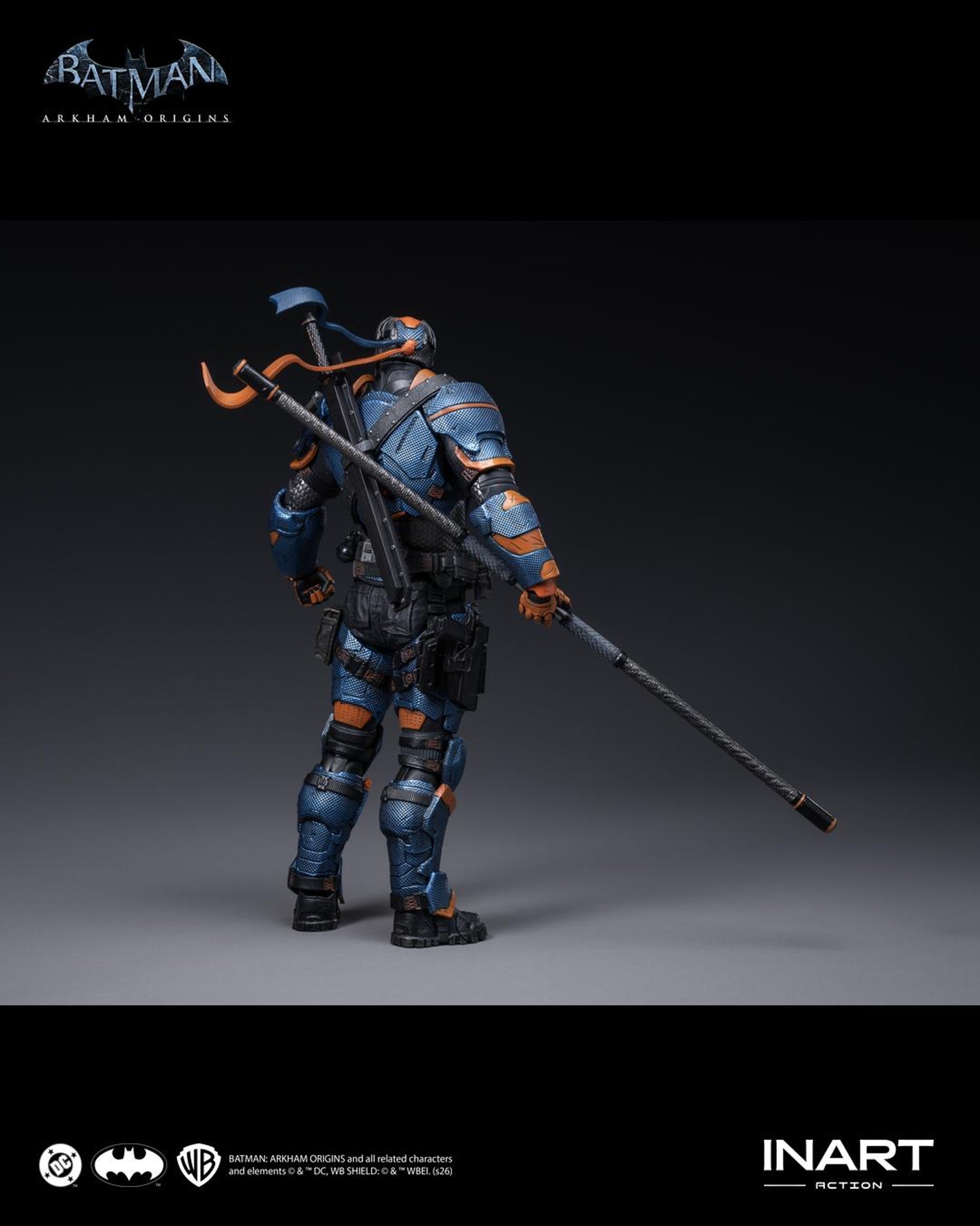 Batman: Arkham Origins Deathstroke 1/12 Scale Figure by Inart Action