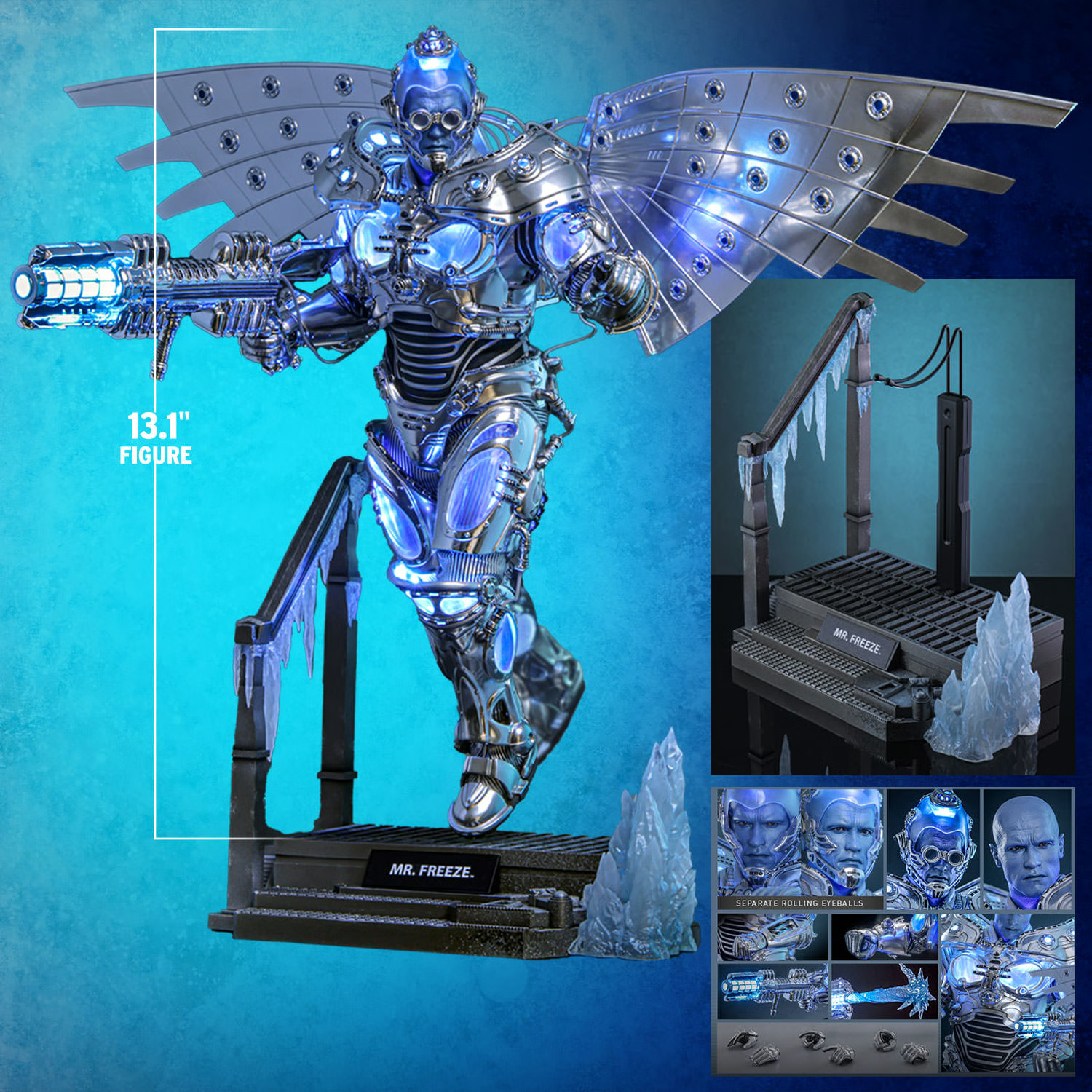 Mr. Freeze (Deluxe Version) Sixth Scale Figure by Hot Toys