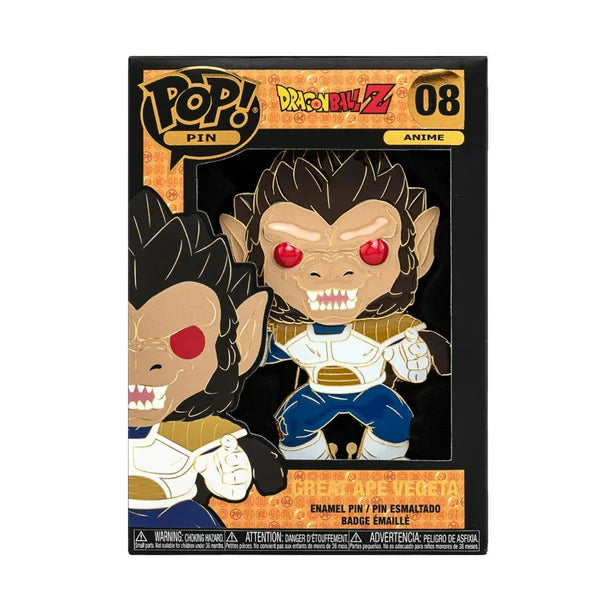 Pop! Pin Grate Ape Vegeta By Funko