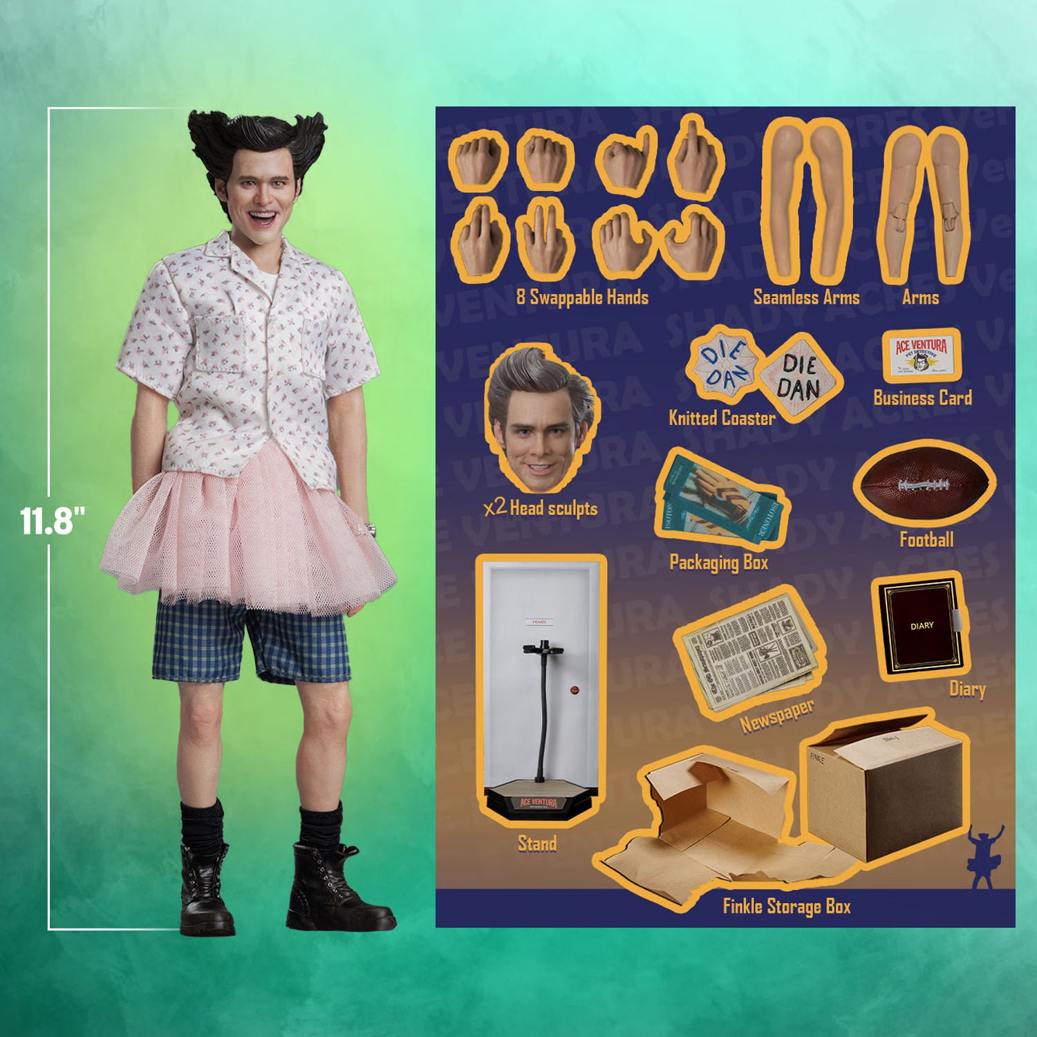 Ace Ventura (Shady Acres Version) by Asmus Collectible