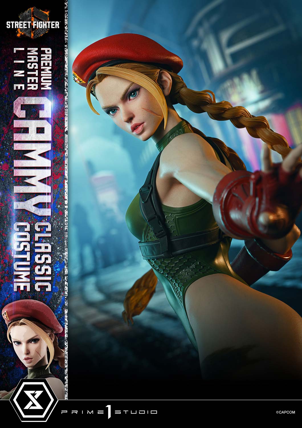 Street Fighter 6 Cammy Classic Costume 1/4 Statue by Prime 1 Studio