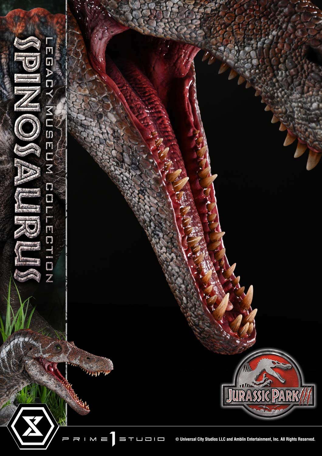 Jurassic Park III (Film) Spinosaurus 1:6 Statue (Bonus ver.) by Prime 1 Studio