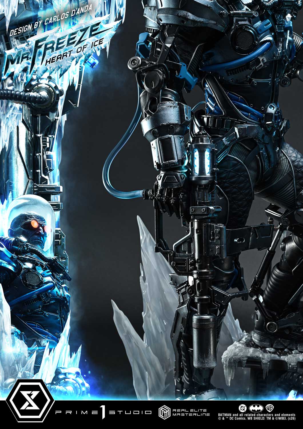 Mr. Freeze Heart of Ice (Design by Carlos D'Anda) DX Bonus Ver. 1/3 statue By Prime 1 Studio