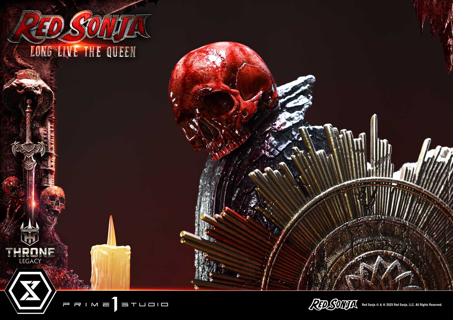 Red Sonja favorite Long Live the Queen Bonus Version Statue By Prime 1 Studios