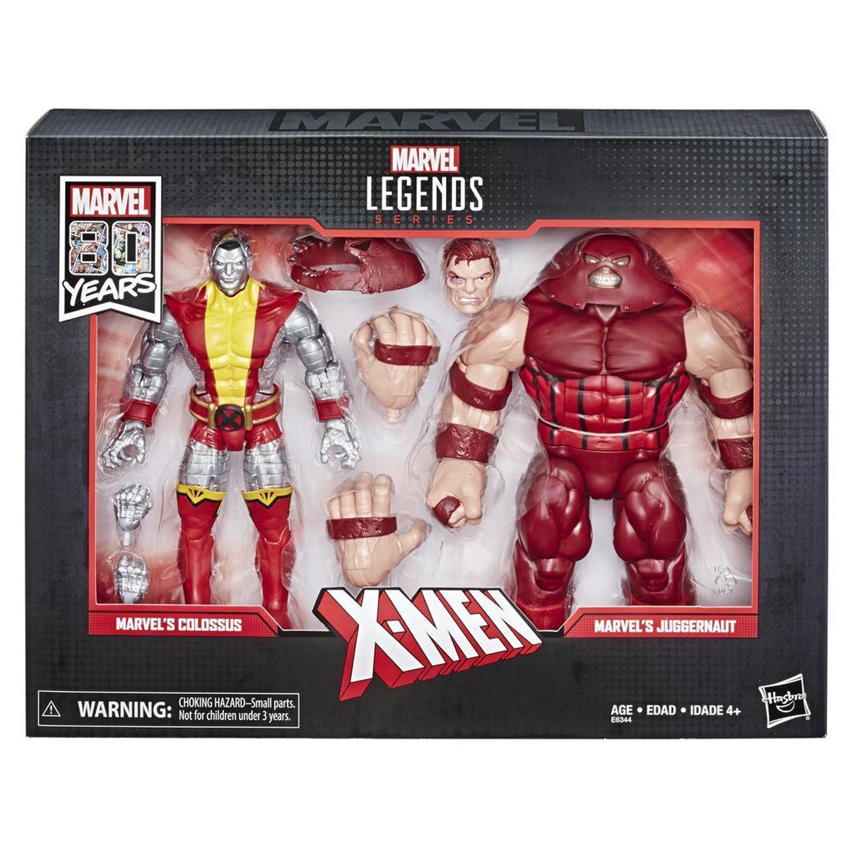 Marvel Legends 80th Anniversary Colossus and Juggernaut Action Figures