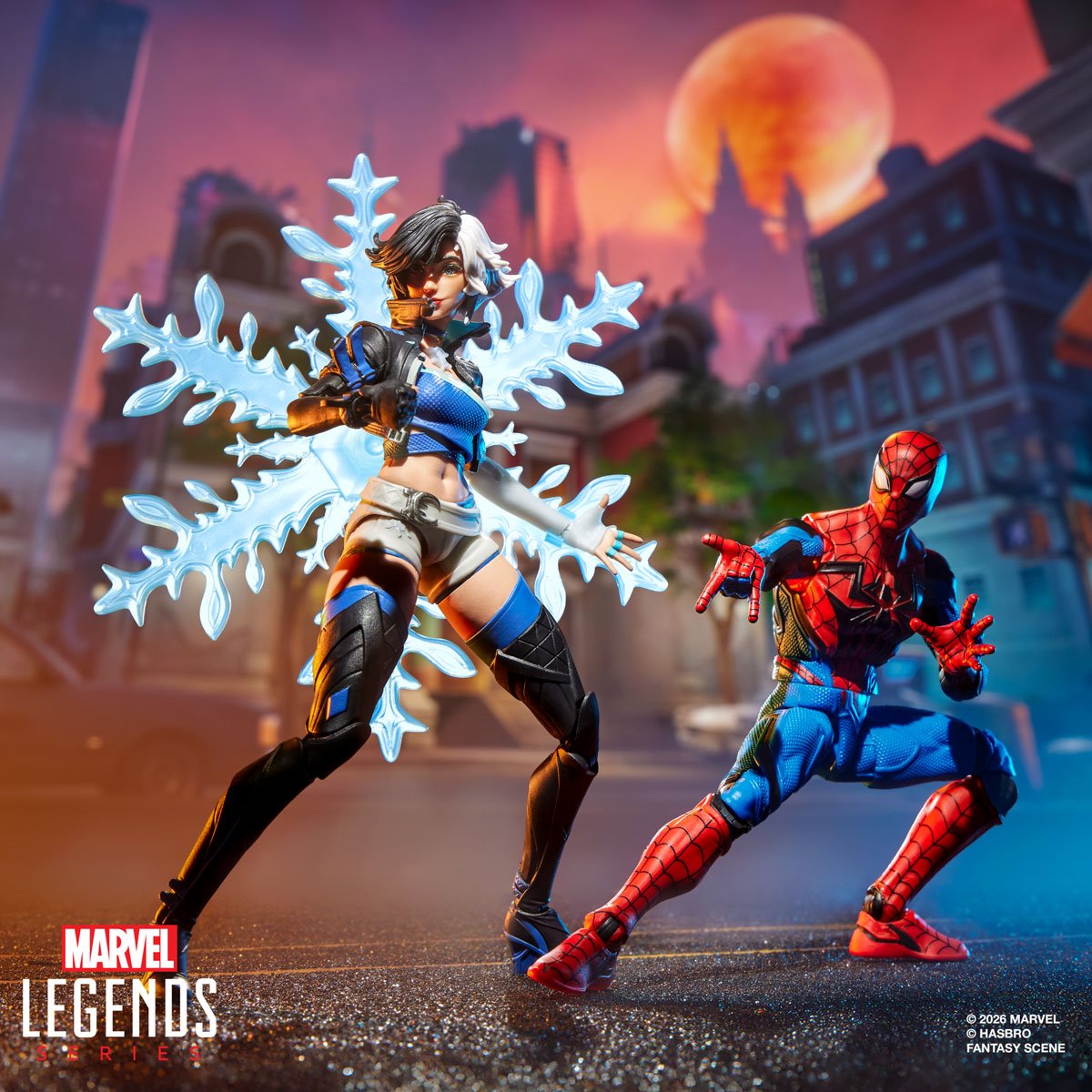 Marvel Legends Marvel Rivals Spider-Man and Luna Snow