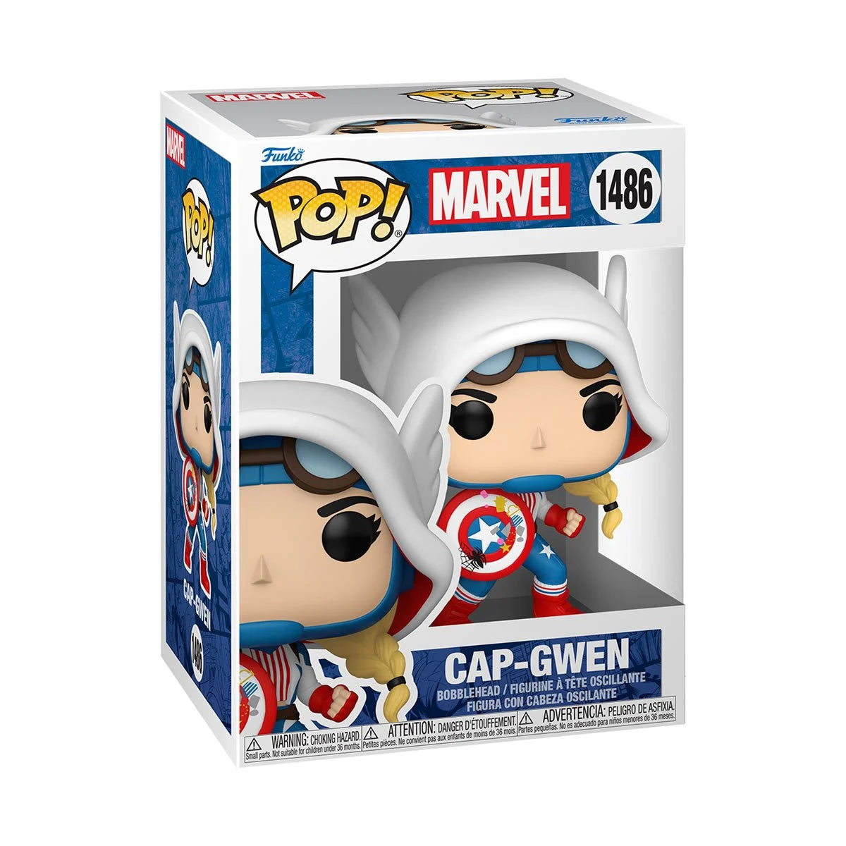 Spider-Gwen: Gwenverse Cap-Gwen Funko Pop!