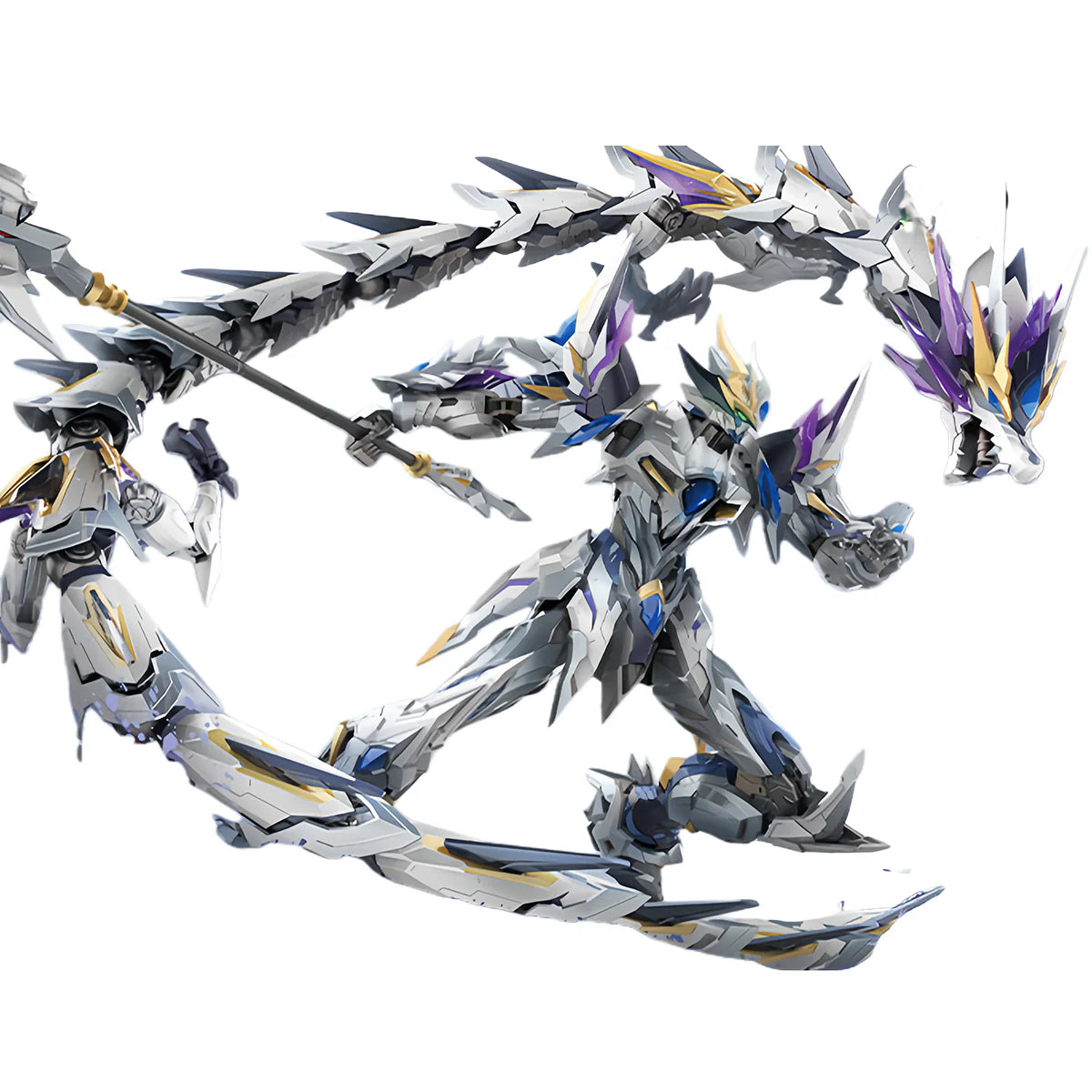 Legend of Star General MNP-XH03W HanLongZi AoBing (White Ver.) Model K