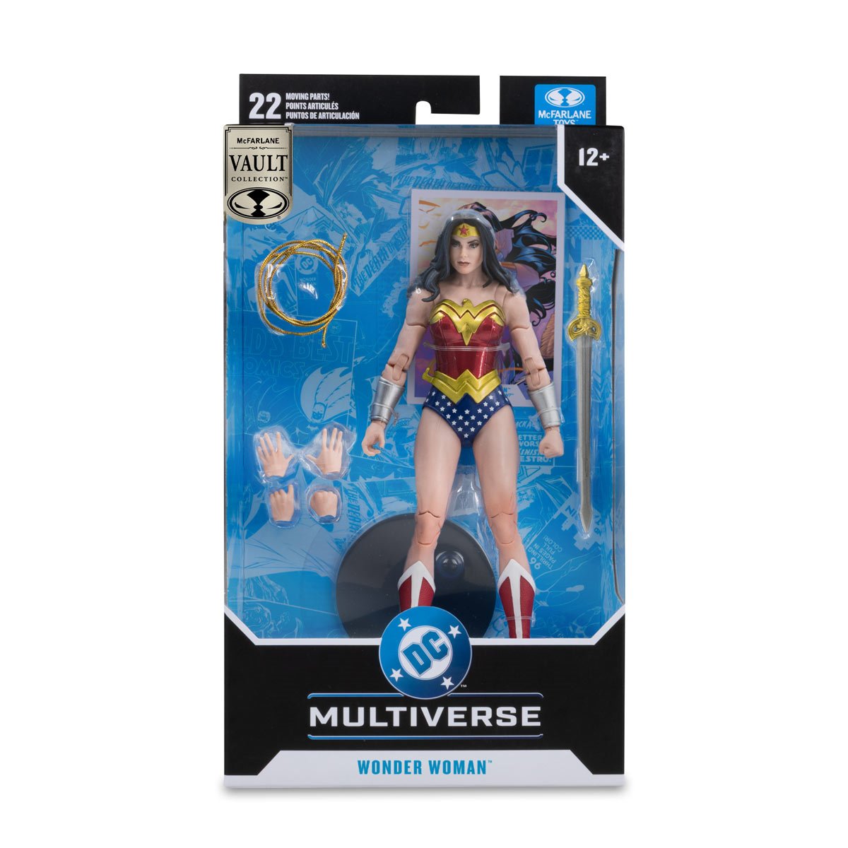 DC Multiverse McFarlane Vault Collection Wave 1 Wonder Woman Classic Action Figure