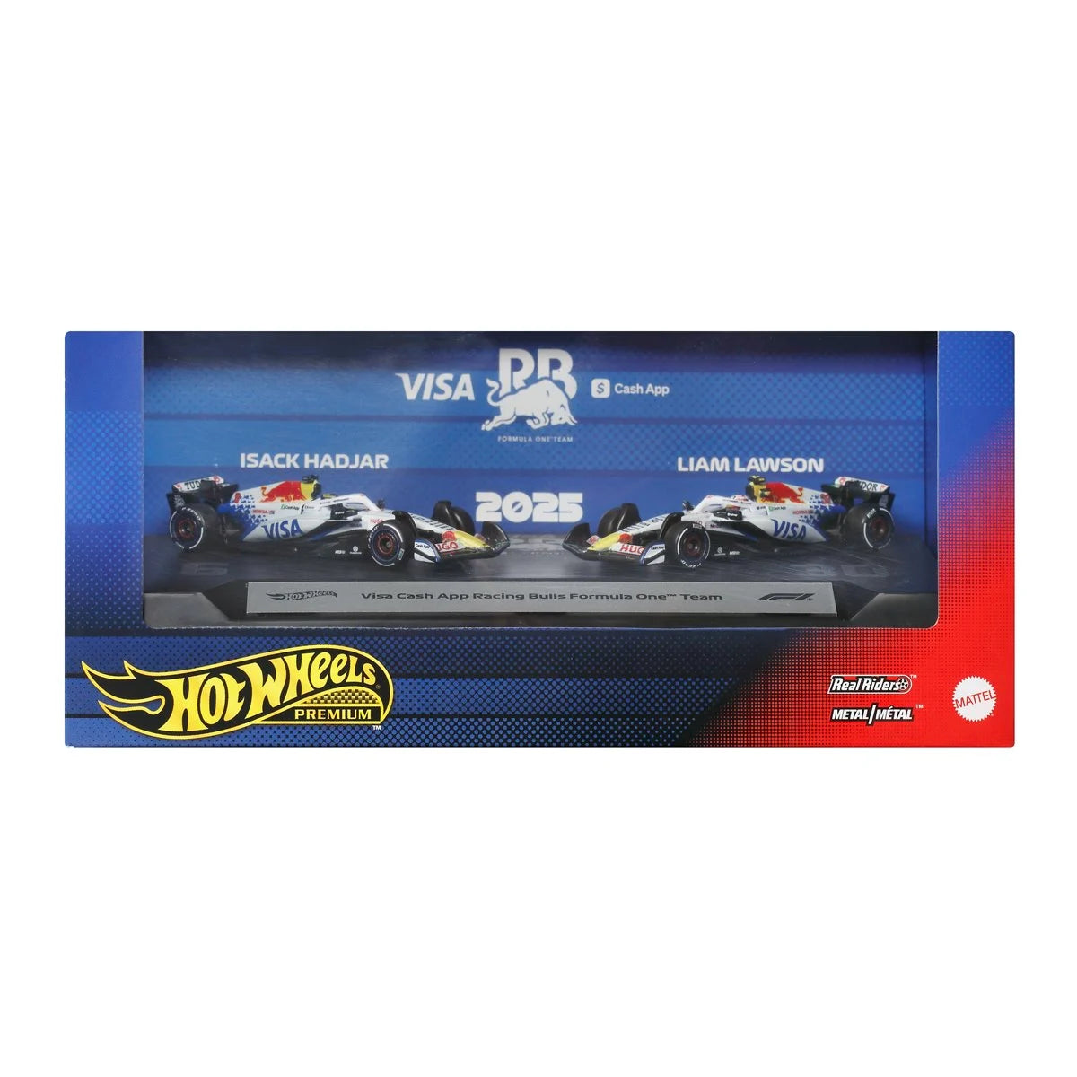Hot Wheels Formula 1 Racing Bulls Team Lawson and Hadjar 2-Pack Premium