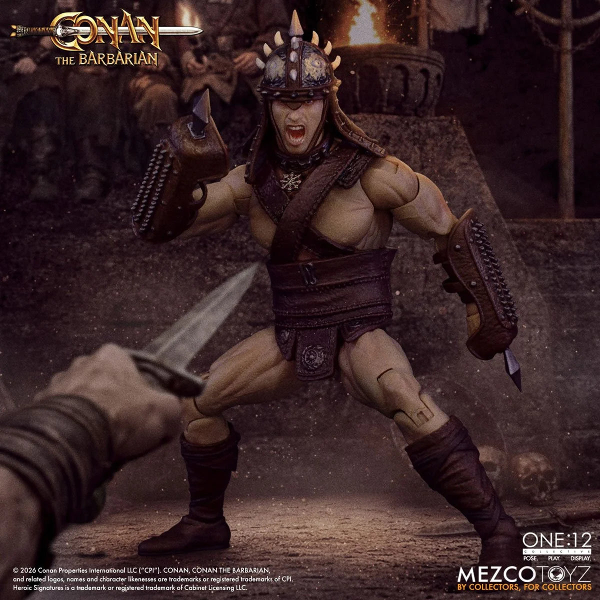 Conan The Barbarian (1982): Pit Fighter Edition One:12 Collective Action Figure By Mezco