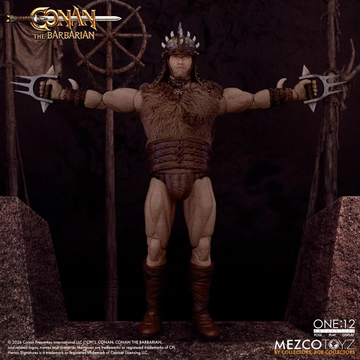 Conan The Barbarian (1982): Pit Fighter Edition One:12 Collective Action Figure By Mezco