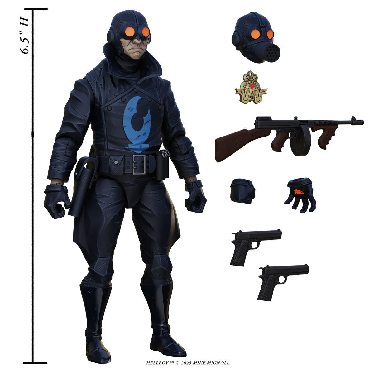 Hellboy Lobster Johnson The Iron Prometheus Action Figure