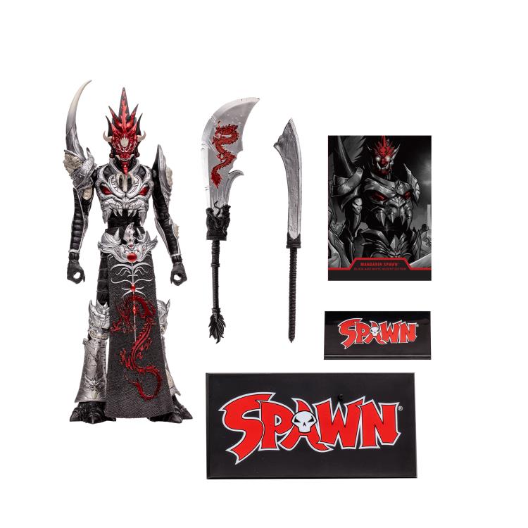 Mandarin Spawn Exclusive Limited Black & White Accent Edition Figure