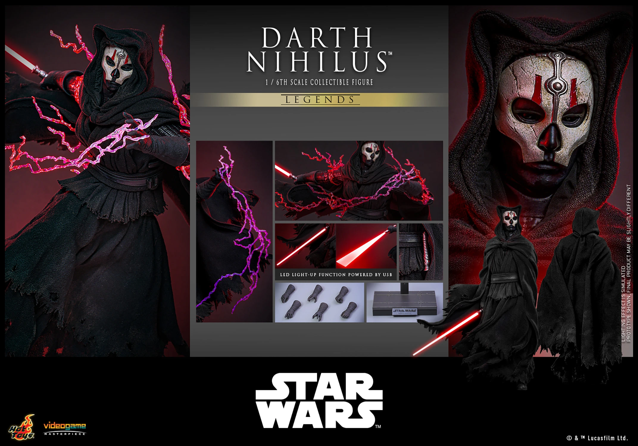 Star Wars Darth Nihilus by Hot Toys