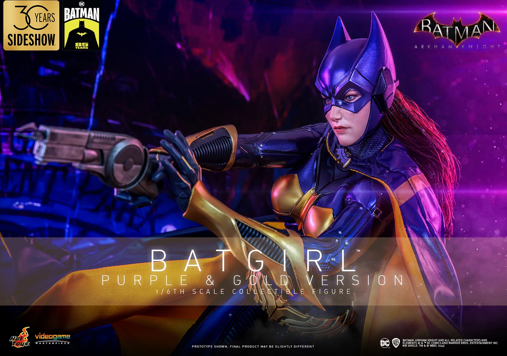 Batgirl (Purple and Gold Version) By Hot Toys