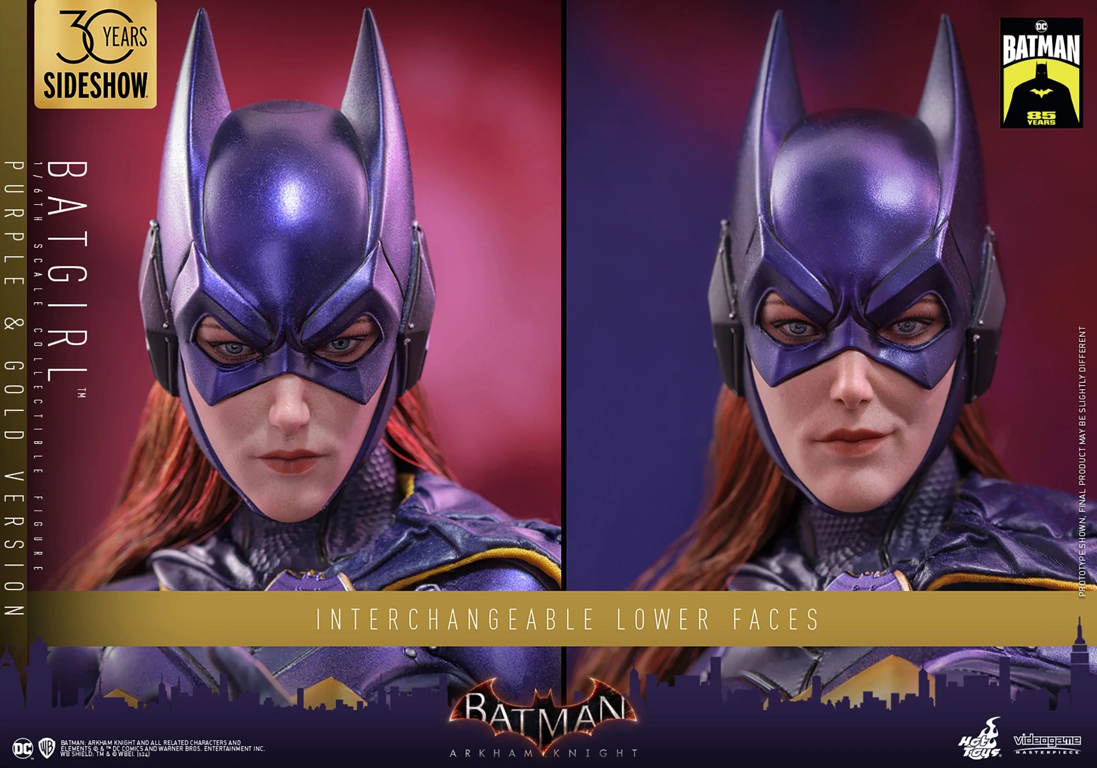 Batgirl (Purple and Gold Version) By Hot Toys