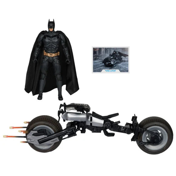 Batpod With Batman (The Dark Knight) By Mcfarlane