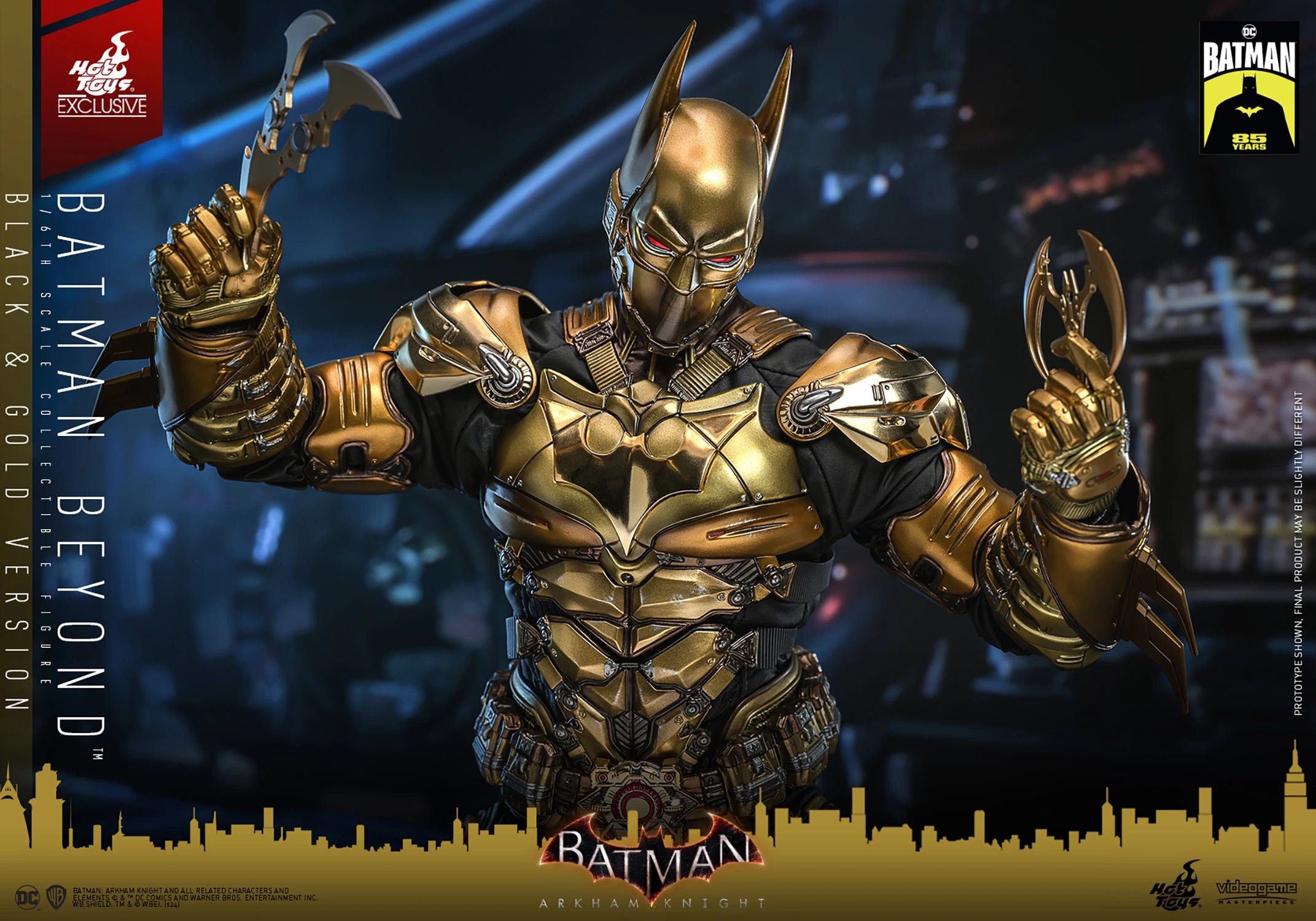 Batman Beyond (Black & Gold Version) By Hot Toys