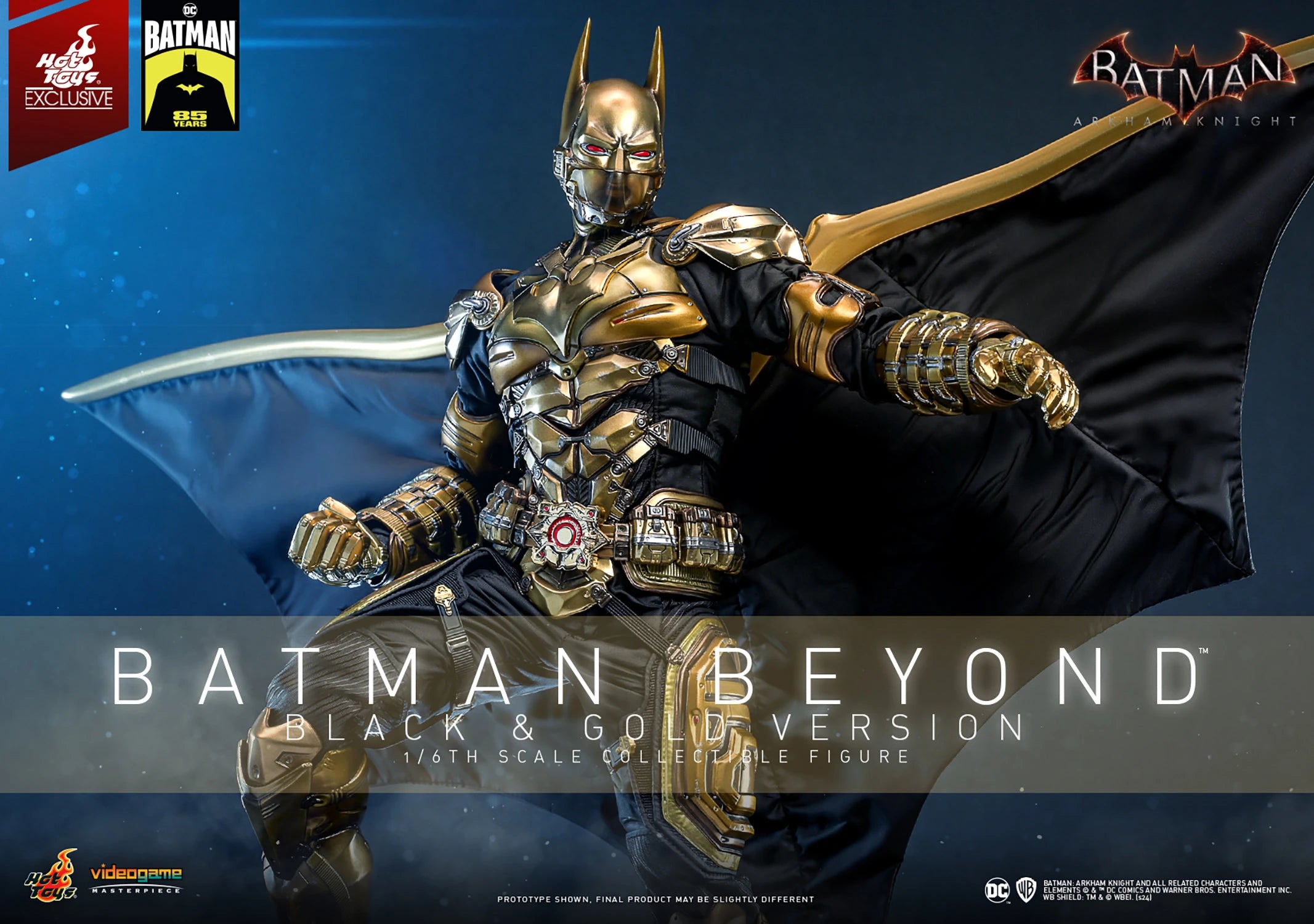 Batman Beyond (Black & Gold Version) By Hot Toys