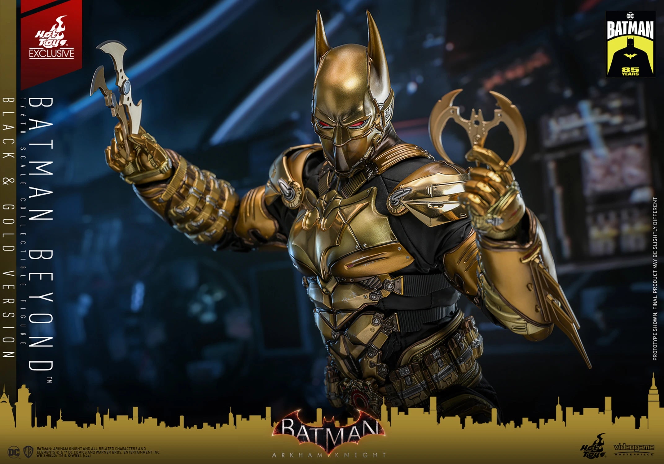 Batman Beyond (Black & Gold Version) By Hot Toys